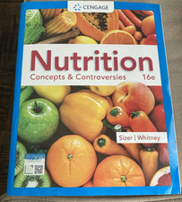 Nutrition Concepts and Controversies 16th Edi...