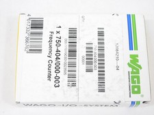 Wago System 750-404 000-003 Frequency Counter PLC Module (new, factory sealed)