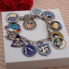 VTG Apollo Astronaut space Mission 11 Charm Silver Tone NASA From 1960's-1970's