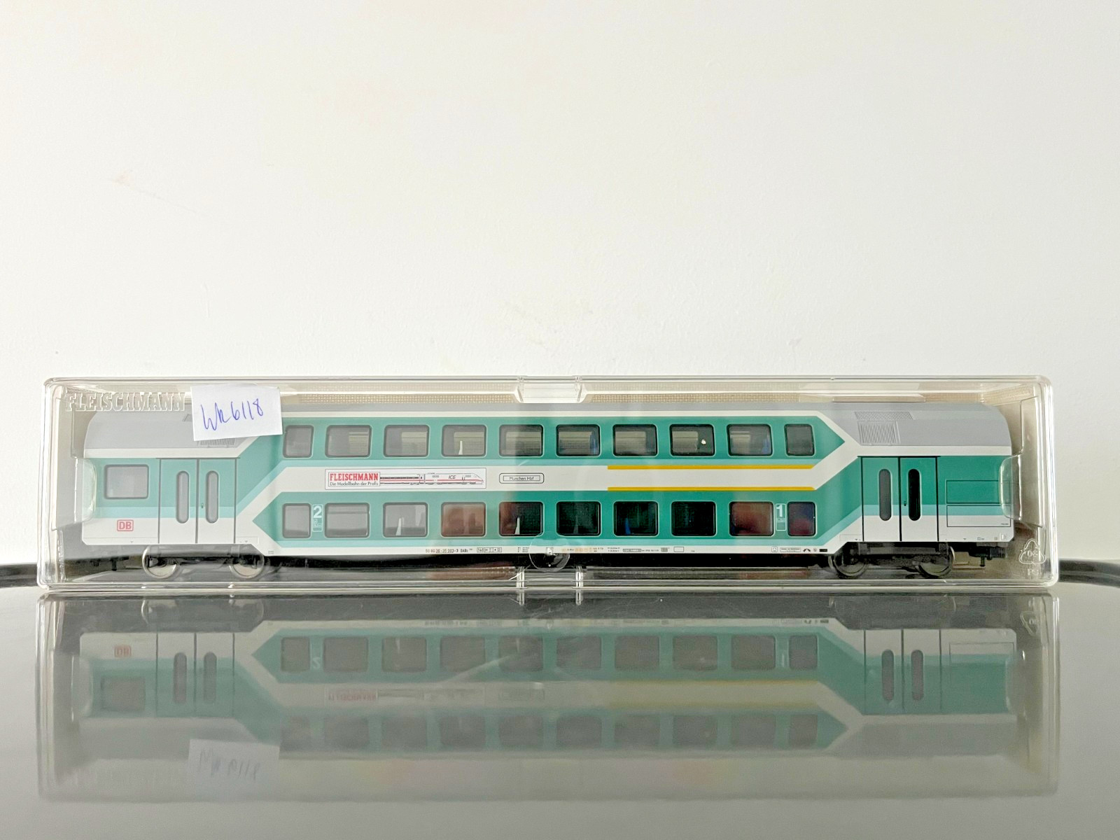 Fleischmann 97 5121 K voiture Interregio DB miniature de haute précision