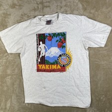 Vintage 90s Single Stitch Yakima Basketball T-Shirt Medium USA Made Sports