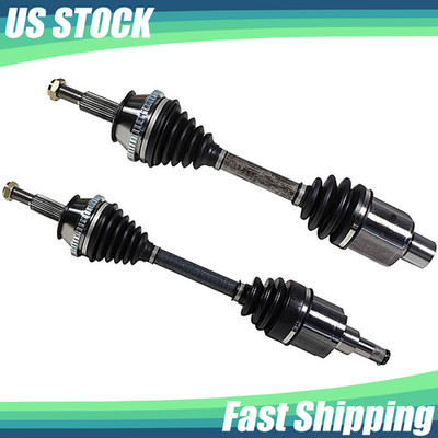 2PC Front CV Axle Shaft for V6 3.0L 1996-2005 Ford Taurus Sable AX4N Auto Trans.