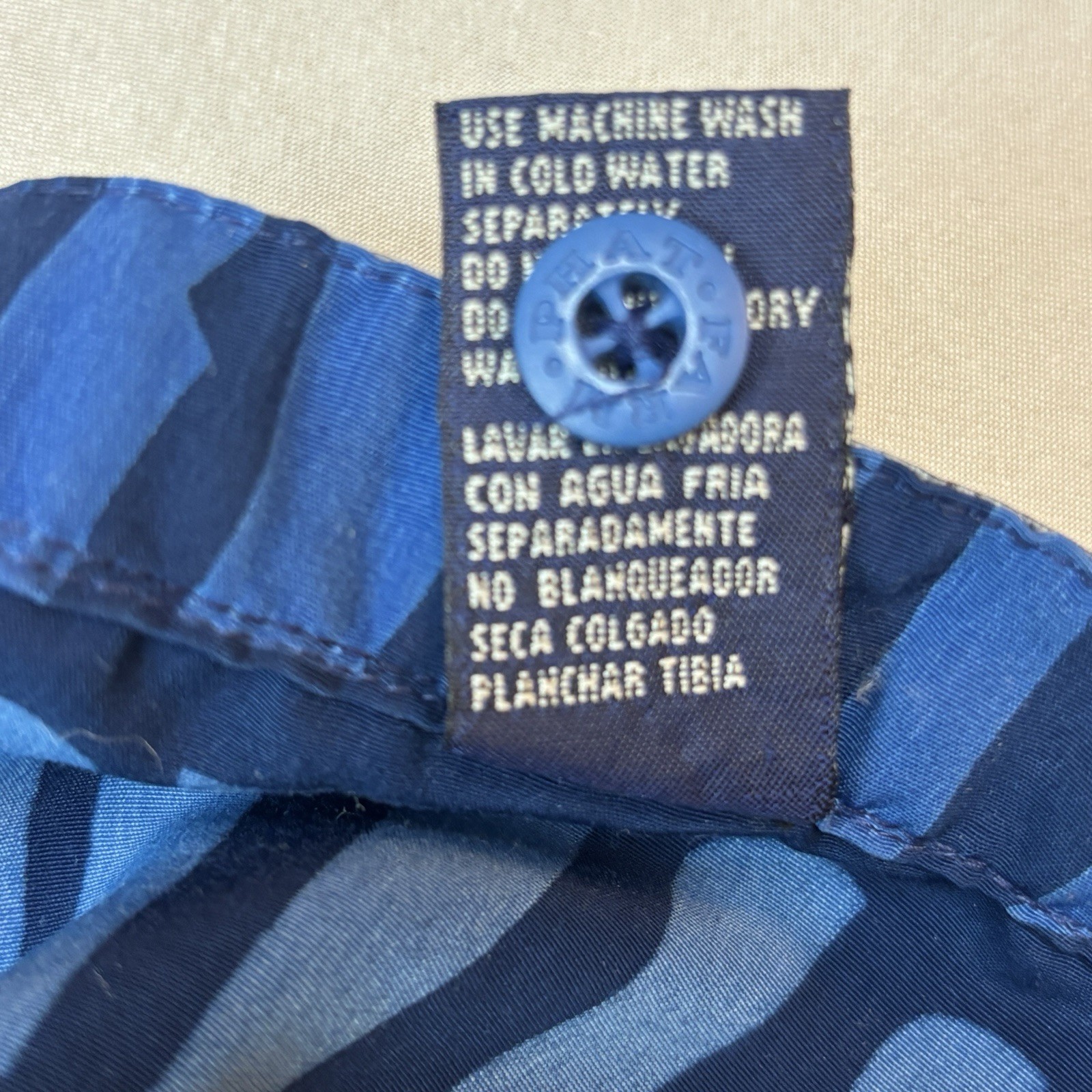 Phat Farm Shirt Bar Pattern/Cuff Pattern/Metalic … - image 11