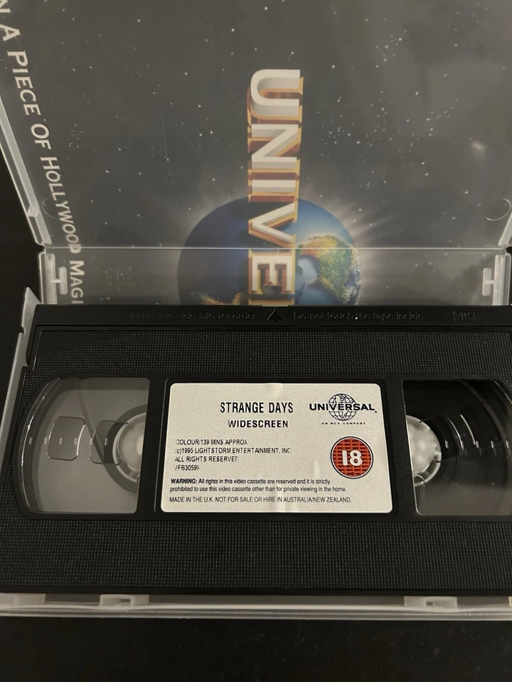 Strange Days VHS Widescreen Version  - Image 4 of 4