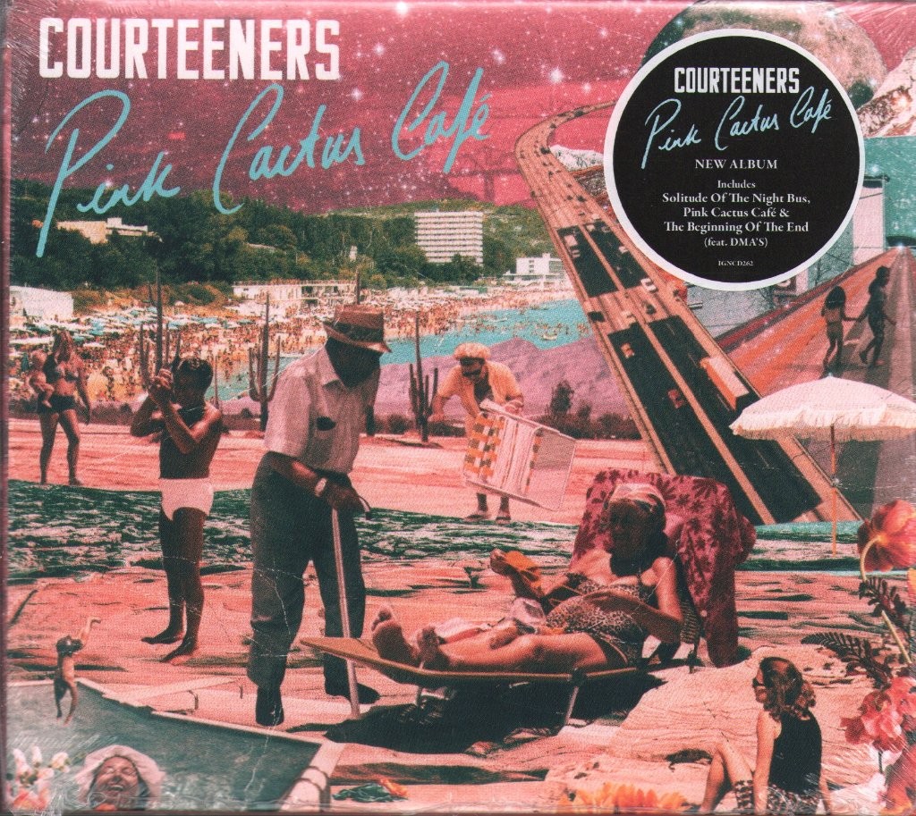 Courteeners Pink Cactus Cafe CD Europe Ignition Records Ltd 2024 in g'fold