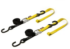 Powertye 1" Soft-Tye Tie-Downs Yellow