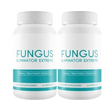 2-Pack Fungus Eliminator Extreme - Supports Skin & Nail Health - 120 Capsules