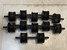 12 Quantity of Rubber Vibration Isolator Mounts 51mm OD 33mm Thick 12 Quantity 