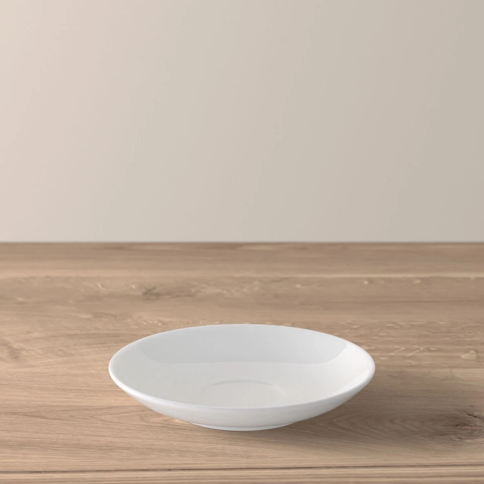 Villeroy & Boch - Royal Soucoupe pour Tasse Espresso 12cm Blanc Porcelaine - Photo 1/2