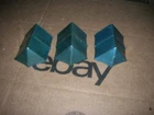 MARX BLUE PUP TENTS TOY SOLDIERS AIRFORCE ARMED FORCES PLAYSET VINTAGE 1950'S