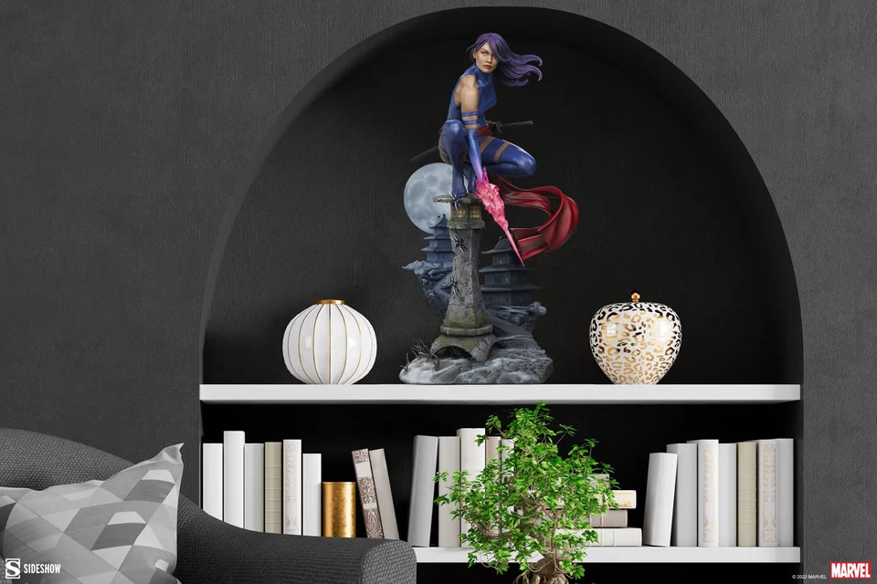 Psylocke Sideshow 高级格式人偶 1/4 雕像 — 第 3/4 张图片