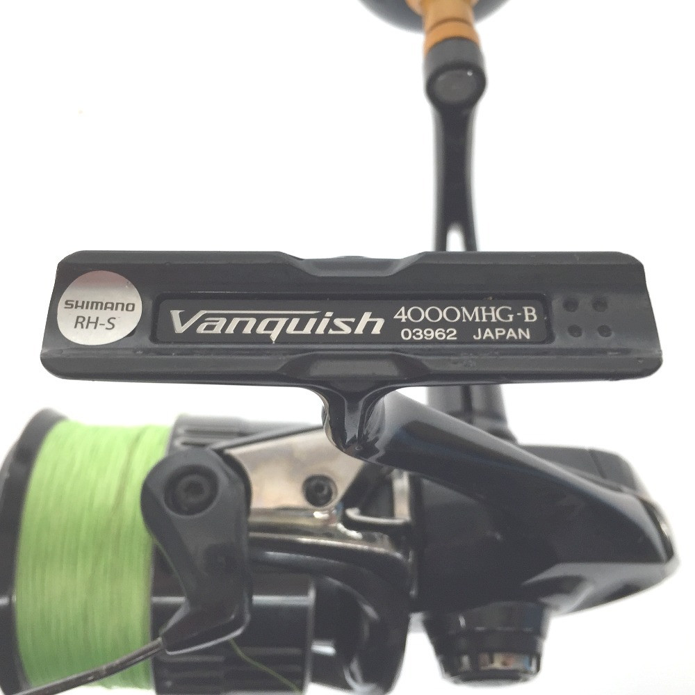 Shimano Spinning Reel 19 Vanquish 4000Mhg Line Included Shimano Spinning Reel 19 Vanquish 4000Mhg Line Included