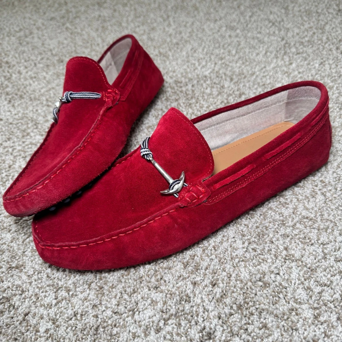 Men\'s Aldo Burgundy Slip-on Leather Loafers Urbane - Men main image 3