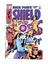 Nick Fury, Agent of Shield #12 (Marvel Comics May 1969) 8.5(raw) Excellent Cond
