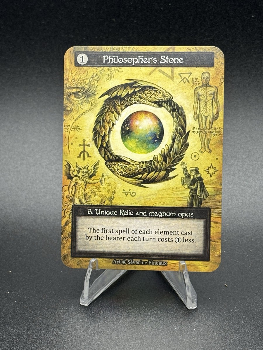 Sorcery TCG Philosopher's Stone β Foil Philosopher's Stone (Foil) - Beta - Sorcery: Contested Realm
