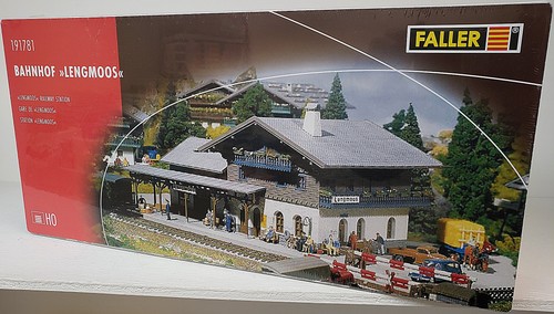 Faller NUEVO #191781 HO KIT Escala 1/87 Estación de Tren Alpina Lengmoos para Marklin | Zustand: New