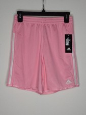 NWT Adidas Girl's Pink Shorts Size XL 16 