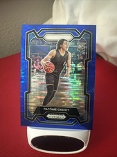  24-25 Panini Prizm Draft Picks - Pacome Dadiet #81 Blue Pulsar Prizm 12/99 (RC)