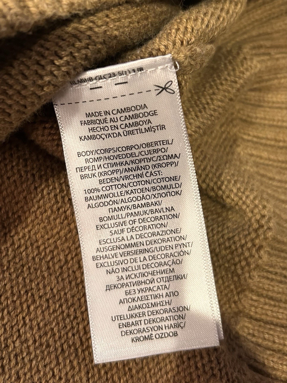 Polo Ralph Lauren Quarter Zip Pullover Sweater Brown Embroider Logo Men’s 5XB thumbnail 5