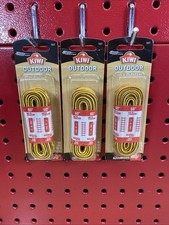 3 X Kiwi Outdoor Hiking Work Boot Shoe 60" Laces Pair Round Gold Brown NEW