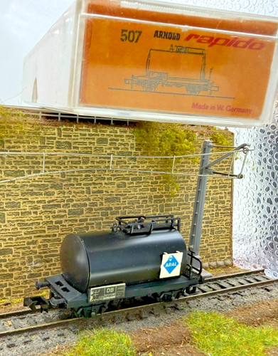 ARNOLD SCALA N 1:160 DB TANKWAGEN "ARAL" ref.0507 CON CONFEZIONE ORIGINALE | Condition: Usato
