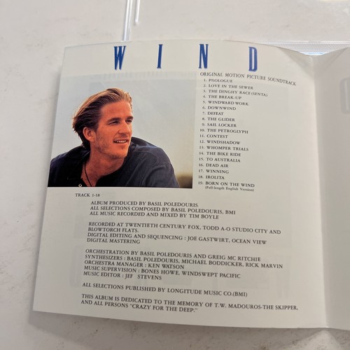 Wind -Original Motion Picture Soundtrack CD, For Life - Picture 4 of 8