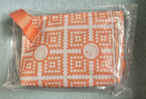 STARLUX Airlines x Smiley Premium Economy Amenity Kit by WESSCO Orange Pouch NEW