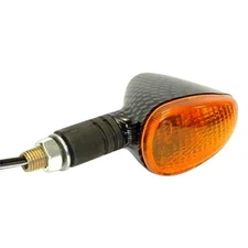 K&S Technologies 25-8415S Stalk Carbon Marker Lights w Amber Lenses