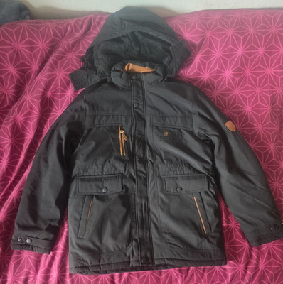Retro Windbreaker 4XL   Extra Warm mit Fleece & Kapuze   Streetwear Style
