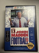 John Madden Football '93 (Sega Genesis, 1993) BOX AND INSERTS ONLY