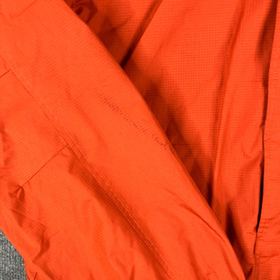 Free Country Jacket Mens M Orange Ripstop Hooded Lightweight Water Resistant - Image 2 of 4