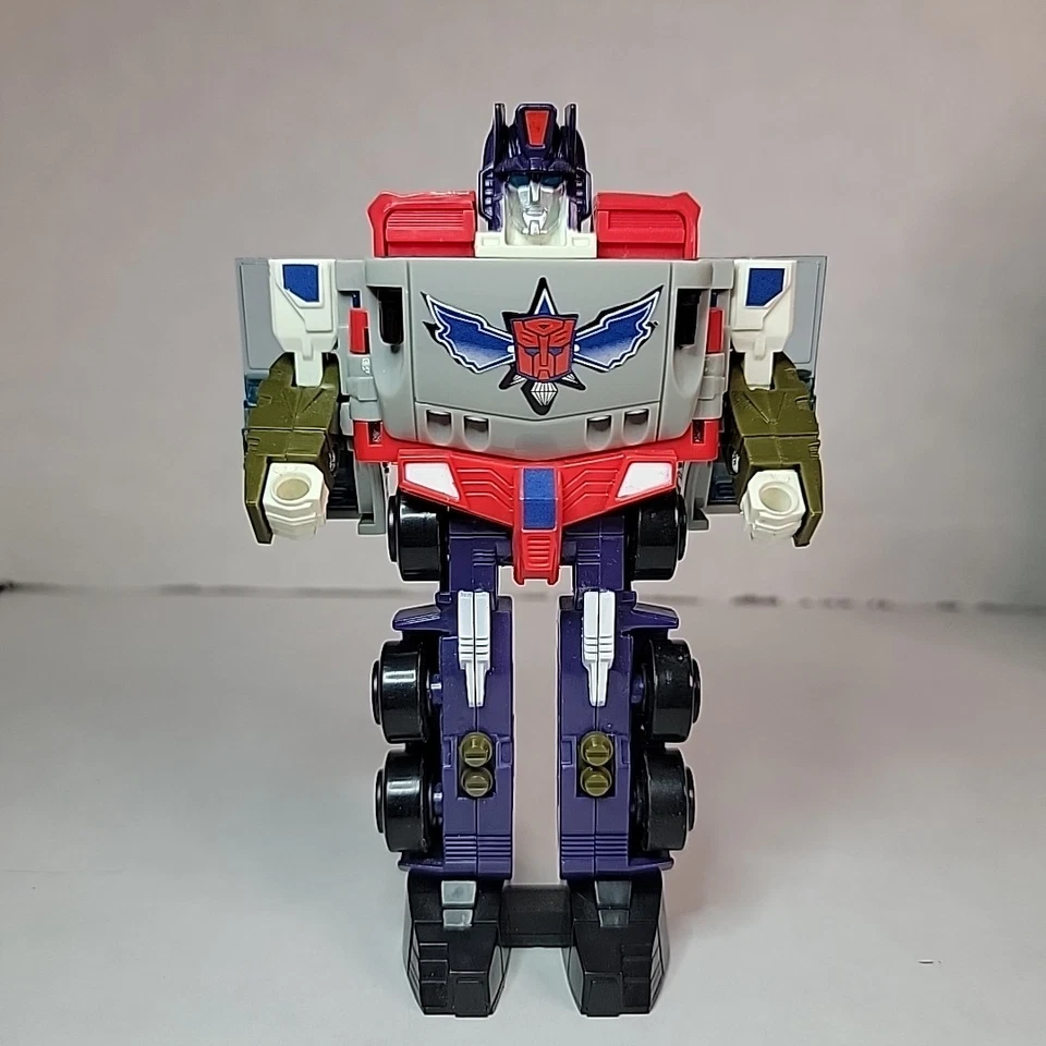 Transformers: Optimus Prime: Machine Wars Ultra Class 1996 DE COLECCIÓN con remolque Foto 2 de 4