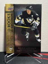 2023 Upper Deck TIM HORTONS LEGENDS Hockey MARIO LEMIEUX #RB-5 RECORD BOOKS