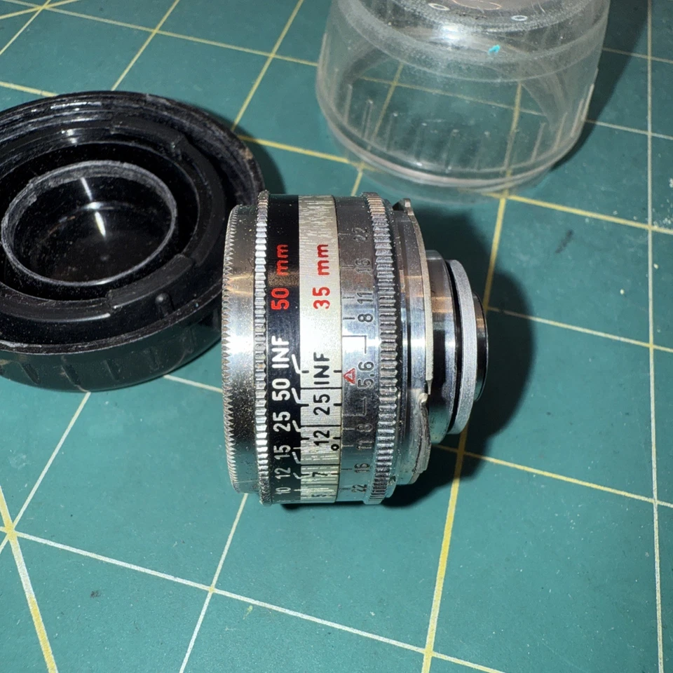 Vintage 1950s Kodak Retina Curtar Xenon C 35mm f:5.6 Wide Angle Lens - Image 4 of 4