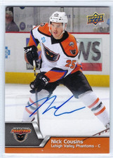2014-15 Upper Deck AHL #21 Nick Cousins autograph