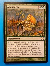 MTG 1x Abundance # 249 Core Set 10th Edition Magic the Gathering Card x1 NM