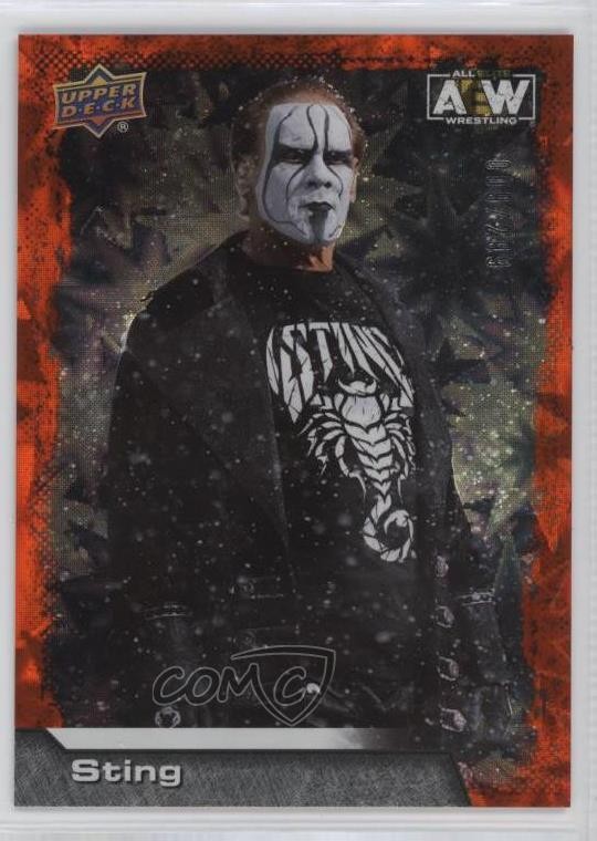 2022 Upper Deck AEW All Elite Wrestling Dynamite 9/299 Sting #76 00jz
