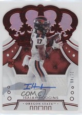 2020 Panini Chronicles Draft Picks Red Signatures 31/49 Isaiah Hodgins Auto 16qs
