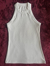 New Yorker Damen Trägershirt S Weiß Ripp Ba...