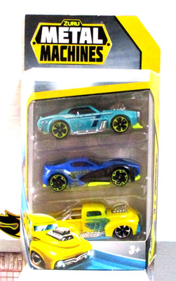 2019 Zuru Metal Machines 3-Pack Signal, Dynamo & Sparx Diecast Vehicles