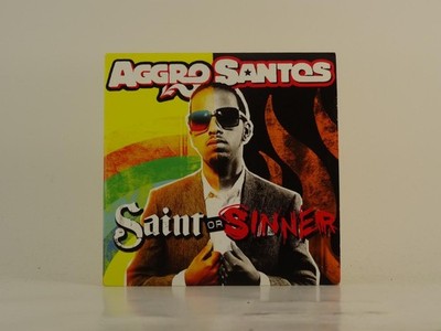 AGGRO SANTOS SAINT OR SINNER (E28) 2 Track Promo CD Single including Card Sleeve