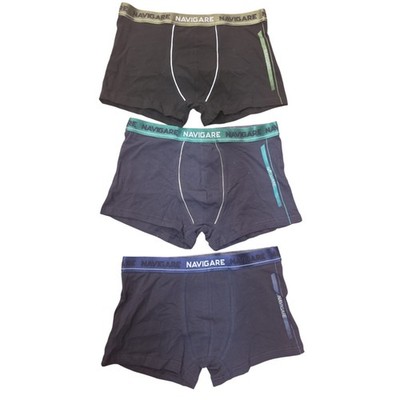 Navigare Junior Boxershorts 95% Baumwolle 5% Elasthan Elasthan Logo Band 10 12 14 16