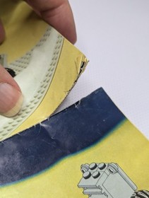 Lego Space Supply Station (6930) Instruction Booklet Only Shows Wear