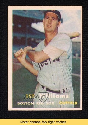 1957 Topps Ted Williams #1 HOF READ uk2