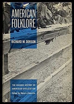 American Folklore Hardcover Richard M. Dorson