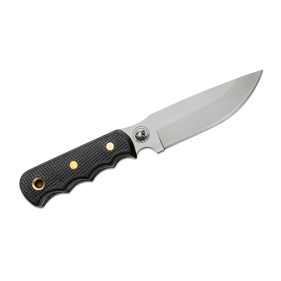 Juego de 2 cuchillos combinados Knives of Alaska Bush Camp/Cub con agarre negro, fundas 00035FG Foto 3 de 4