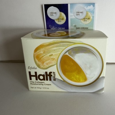 Esfolio Vita Collagen Moisturizing Cream Half & Half 100g 3.53 Oz
