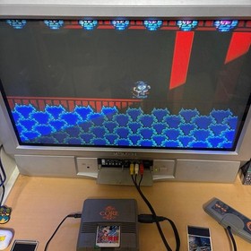 NEC PC Engine CoreGrafx II 2 PI-TG7 Console System with 4Games Set Tested