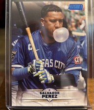 2025 Topps Stadium Club - Salvador Perez #30 Blue Foil (SP)