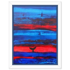 Wyland- Original Painting on Canvas "Abstract"